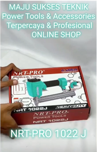 NRT-PRO 1022 J HD Air Nail Gun Nailer Alat Paku Tembak U Staples Stapler Angin Mesin 1022J HD