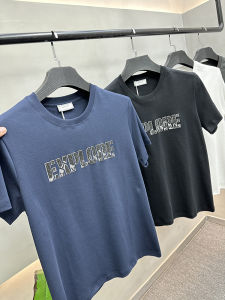 Cool Feeling Ice Skin 100% Cotton Pure Cotton Soft Skin Short Sleeve Mens T-shirt Summer Fashion Urban Style round Neck Top