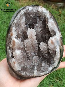 🌹Natural Uruguay Purple Crystal/Amethyst Cluster/Ornaments 1.1kg🌹天然乌拉圭紫水晶镇/紫晶簇/公司招财消磁原石摆件(可挂串)
