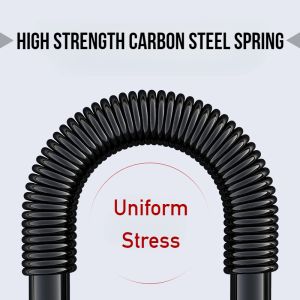 JBA Power Twister Bar 20/30/40/50/60KG Arm Exercise Durable Spring Anti Slip Handle Chest Hand Muscle Trainer Equipment 