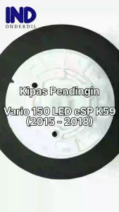 Kipas Pendingin Magnet-Magnit Radiator Generator Vario 150 New LED eSP FI-F1 2015-2018