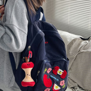 Cute Cartoon Printed Retro Japanese Student Backpack