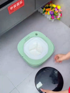 12L Smart Foldable Washing Machine — Mini Portable Laundry Washer for Off-Grid Living RVs & Baby Essentials