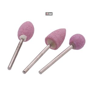 12Pcs/Set of quartz Nail Art Grinding head set Nail Art Ceramic Drill Bits Nail grinding nail removal dead skin removal Professional Polishing Grinding Head Tools 2.35mm Shank