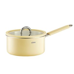 KIMS COOK | Non-Coated 316L Stainless Steel Ceramic Baby Food Pot Small Milk Pot Hot Milk Pot Soup Pot Instant Noodles Pot
