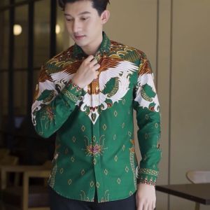 MENSBATIK - Elang Mahesa - Kemeja Batik Modern - Jawaban Gaya Formal & Santai