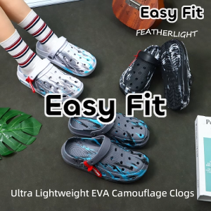 Easyfit Clogs for Men and Women EVA Lightweight & Quick-Dry Sandals Colorful Fashion Slippers 36-44