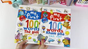 Sách - Combo 2 cuốn My First 100 Words (Hơn 120 Stickers) - ndbooks