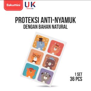 Sakumini Mosquito Repellent Patch Sticker Anti Nyamuk Bayi Anak