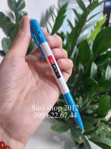 Hộp 20 cây bút bi mực xanh Thiên Long chính hãng ngòi 0.5mm