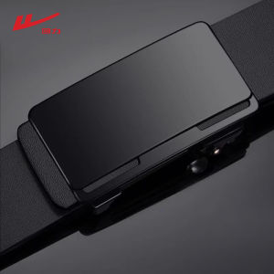 Warrior | Trendy Automatic Buckle Leather Mens Belt