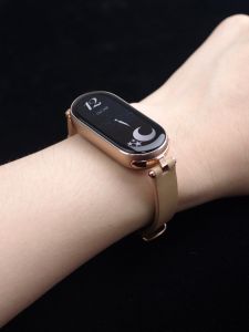 mijobs | Smart Watch Band for Mi Band Leather Quick-release Connector