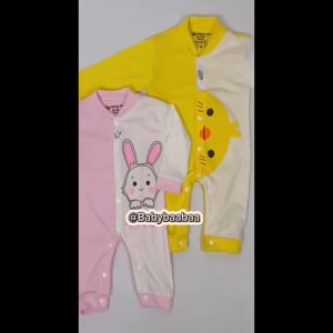 Sleepsuit Bayi Halfmoon | Baju Tidur Bayi Laki-laki Perempuan / Sleepsuit Bayi