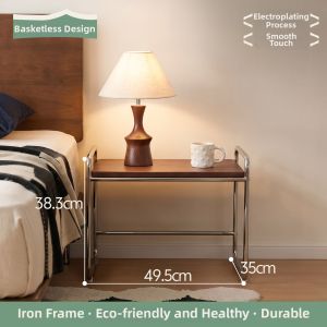 ZHUSHANXIA | Bauhaus Style Storage Side Table Minimalist Teacart