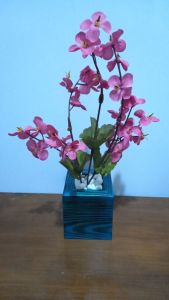 vas bunga kayu pot kembang plastik pot sukulen