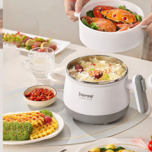CHULIER | Food Grade Thickened 304 Stainless Steel Small Household Multi-functional Round Cooking Pot