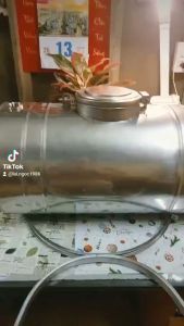 Bồn Phụ Inox 304 : Dung Tích 50 Lít- Dùng Cho Máy Nước Nóng Năng Lượng Mặt Trời