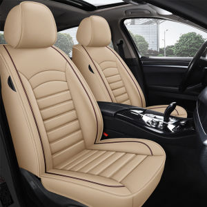 Leather Universal Car Seat Covers for BMW X1 X6 X4 X3 X5 F10 F20 520 525 320 E36 E46 Interior Seat Protector Auto Accessories