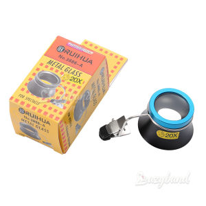 5X 10X 20X Watch Magnifying Glass Clip on Magnifier Watchmaker Jewelry Watches Repair Tools Magnifying Glass Kit Service Tool