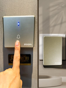 Realbell Wireless Doorbell for Home Use 86 Type Smart Ding Dong Waterproof Ideal for Villas and Elderly