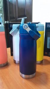 650ml 18/8 Stainless Steel Handheld Thermos Insulated Vacuum Tumbler Flask Botol Air Tahan Panas Sejuk