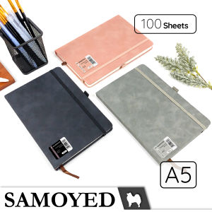 Buku Tulis / Catatan / Agenda / Jurnal / Notebook / Diary / Journal Hardcover A5 Samoyed NTBK-ML3-A5