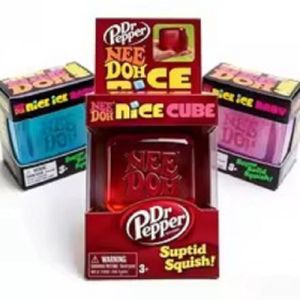 Schylling Needoh Nice Cube Sensory Fidget Cube Stress Relief Anxiety Sensory Tool for Focus ADHD & Calming Office Desk Gadget