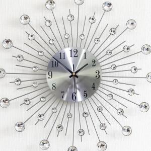 Wall clock Metal diameter 50CM living room household clock Creative iron European clock