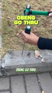 ISKU Obeng Ketok Magnet Multifungsi Screwdriver Obeng Getok Putar Plus Minus Obeng Chrome Vanadium