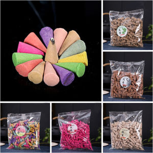 ZEO Tower Incense Cone Sandalwood Household Incense Floral Scent Wormwood