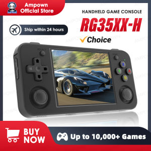 ANBERNIC RG35XX H Handheld Game Console 3.5IPS Screen HDMI Output Linux System RG35XXH Retro Video Simulator Console Kids Gift