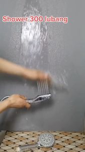 kepala Shower 300 lubang Hemat Air Head Hand Shower Turbo Bertekanan Tinggi Pancuran /Kepala Shower Kamar Mandi