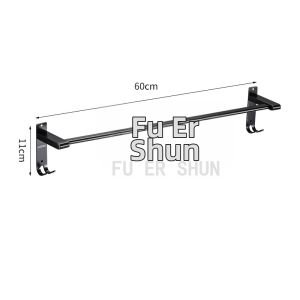 Bộ Giá Đựng Khăn Phòng Tắm Kệ Giấy Vệ Sinh Bàn Chải Toilet Không Cần Đục Lỗ