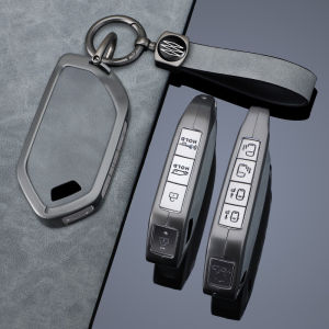 Vỏ Bọc Chìa Khóa Xe Hợp Kim Kẽm Dành Cho Kia EV9 Picanto Sorento MQ4 Carnival KA4 Morning K5 Carens 2024 - Chọn Kích Thước Nút 5/6/7/8/9