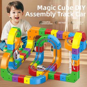 AOBIXIONG | Intelligence Promoting DIY Train Building Blocks