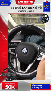 Bọc Vô Lăng Ô Tô Cao Cấp Đầy Đủ Màu Sắc Cho Mọi Dòng Xe