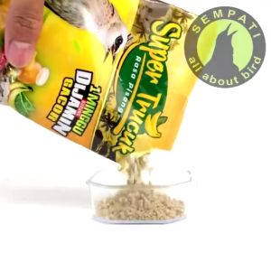 PAKAN BURUNG TRUCUKAN VOER SUPER TRUCUK PUR RASA PISANG SUPER MURAI VOER MURAI KASAR