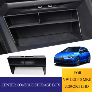 For Volkswagen VW Golf 8 MK8 2020-2025 LHD Car Center Console Organizer Storage Box Interior Styling  Accessories