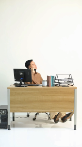 MARUSO Kemeja Basic Pria Lengan Panjang CATCHY 1 Katun Casual Formal