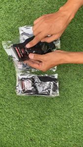 [ Rp 65.000 Full Jari Rp 60.000 Buntung / Lusin (12 Pasang) harga GROSIR ] SARUNG TANGAN HITAM POLOS RAJUT FULL JARI DAN SETENGAH JARI