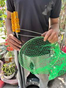 Cần vợt xịn 3.2m 1 vợt và 1 chỉa tháo rời được