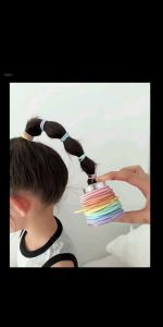 48pcs Kids Simple Hair Rope High Quality High Elasticity Hair Tie Ponytail Rubber Band