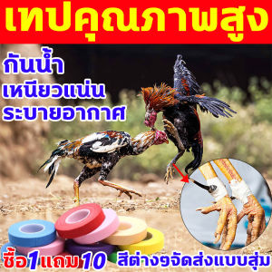 ป้องกันการบาดเจ็บของไก่ เทปไก่ชน ซื้อ1แถม10 สีต่างๆจัดส่งแบบสุ่ม เทปพันตอไก่ สำหรับใช้พันเดือยไก่ ขณะแข่งขันไก่ชน ป้องกันการบาดเจ็บ เทปพันเดือยไก่ชน ยอดเยี่ยมสำหรับการฝึกไก่ เทปพันเดือยไก่ ใช้พันเดือยไก่ ใช้พันตอไก่ อุปกรณ์ไก่ชน ลดการบาดเจ็บ เทปไก่ชน