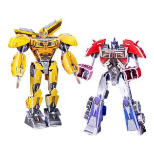 HPRETTY | Transformers 3D Puzzle Set with Optimus Prime and Bumblebee Models for Boys 3-6 Years Old