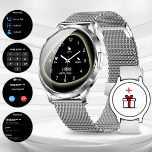 LIGE 2025 New Smart Watch For Women AMOLED Screen Watches IP68 Waterproof Heart Rate Monitor Ladies Smartwatch For Android ios