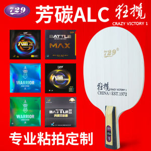 729 Friend Professional Offense Ping Pong Racket Baseboard 7 Layers Carbon Fiber Offensive Type Table Tennis Bat