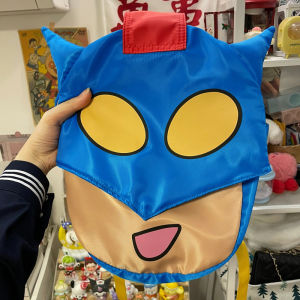 Cute Cartoon Superhero Dynamic Spine Protection Nylon Backpack Casual Double Shoulder Bag Student Pack Leisure Travel Bag