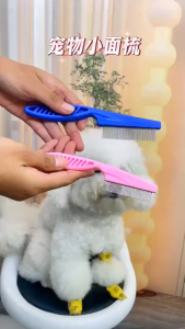 6pcs/set Grooming Comb Double Sided Lice Comb Scalp-Friendly For Removing Head Dandruff Lice Eggs
