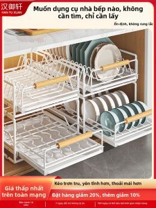 HANYUXUAN | Stainless Steel Drawer Type Dish Organizer