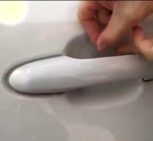 Universal Door Handle Protection Film Anti Scratch Stickers Car Sticker Door Bowl Sticker Car Door Handle Protective Film Adhesive Label